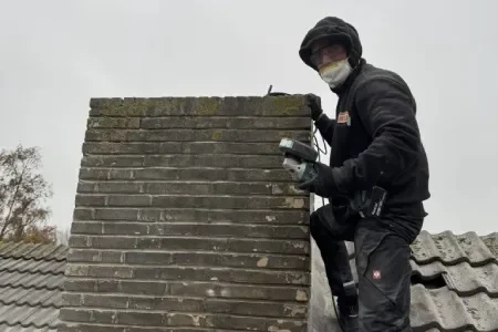 Schoorsteen renovatie - Dakdekker Bergen op Zoom